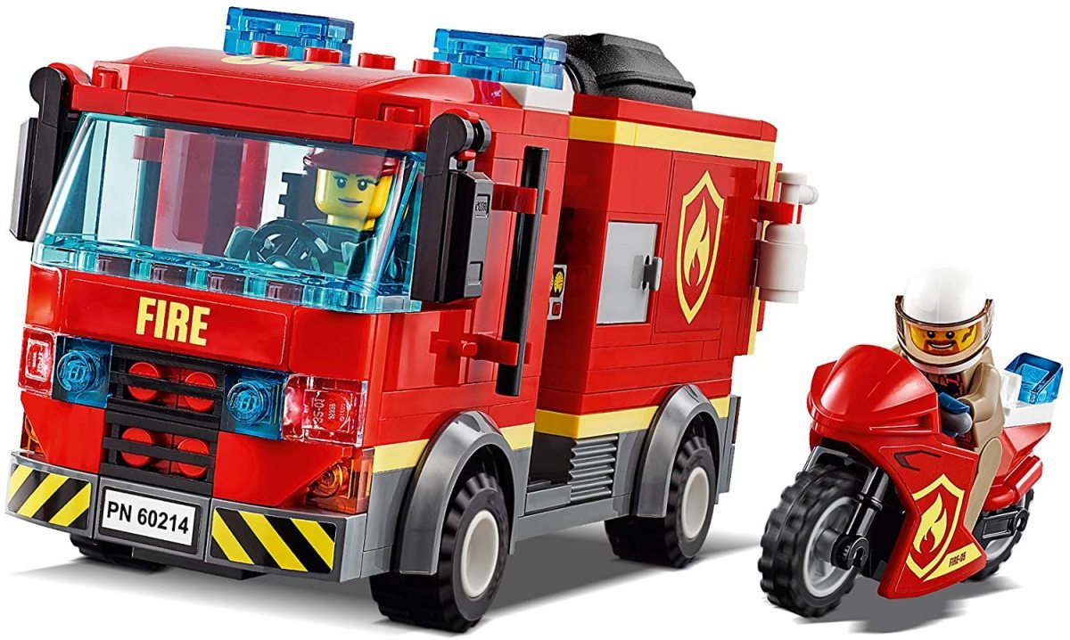 レゴ(LEGO) シティ ハンバーガーショップの火事 60214 ブロック おもちゃ 男の子 車_画像3