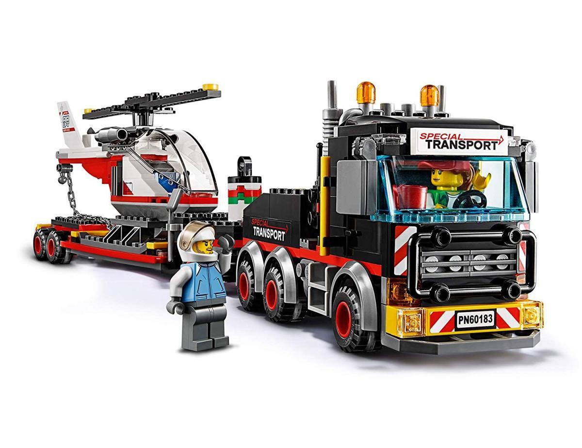 レゴ(LEGO) シティ 巨大貨物輸送車とヘリコプター 60183 ブロック おもちゃ ブロック おもちゃ 男の子_画像2