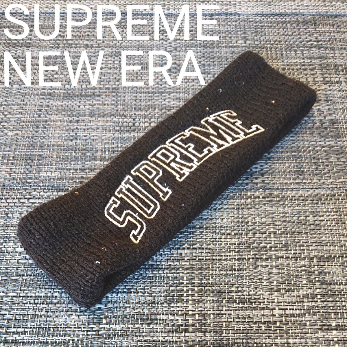 supreme newera arc logo ヘッドバンド ヘアバンド-