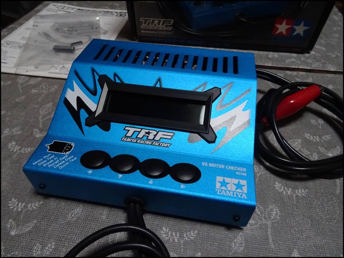 美品 タミヤ VGモーターチェッカー ラジコン ミニ四駆 枚数限定 www