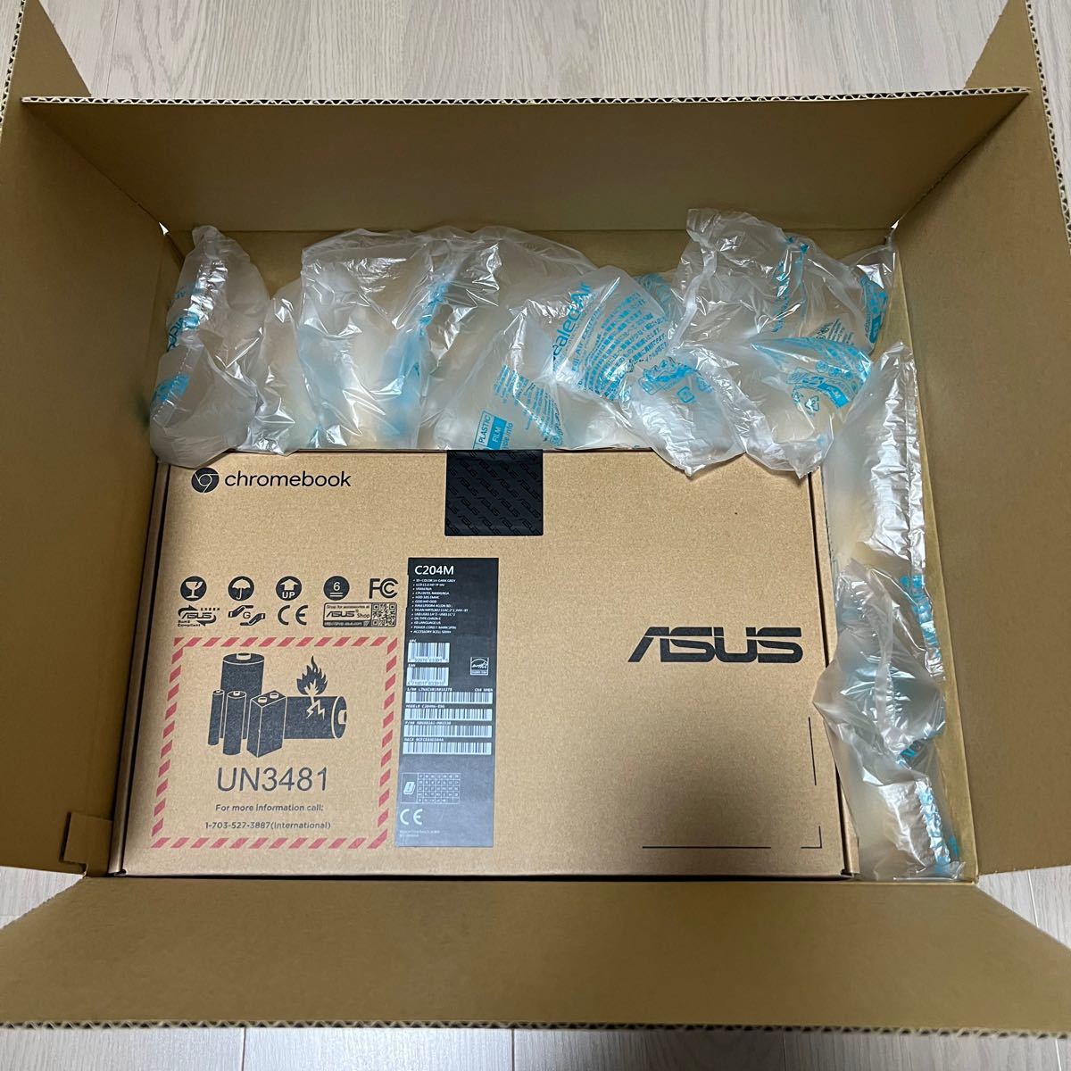 新品未開封/C204MA/Asus Chromebook/ノートpc/4GB grandelimite.co.jp