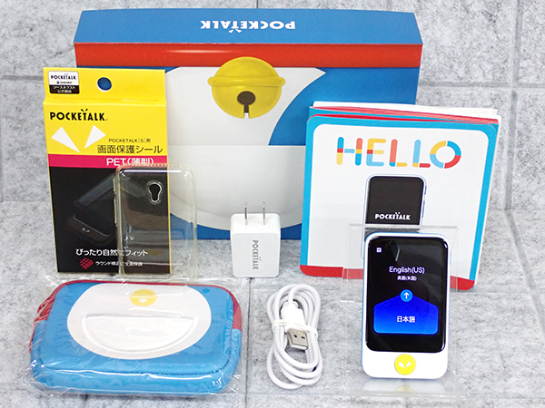 美品】POCKETALK S ポケトーク Sシリーズ ドラえもんEdition 特別