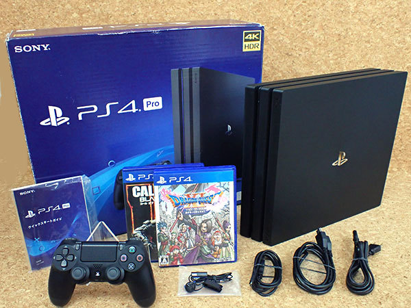 PlayStation4 pro 1TB CUH-7200BB01 ジェット ブラック 本体 PS4