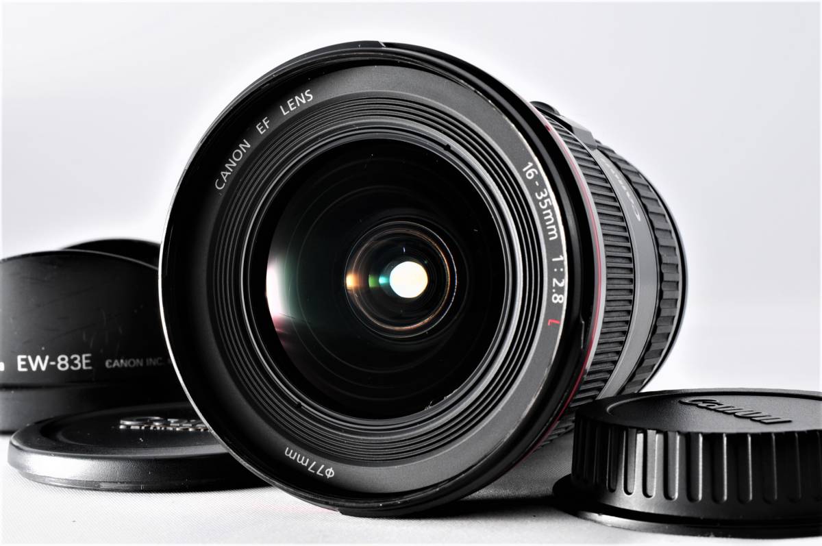 ≪人気商品再入荷≫ 【美品】Canon EF 16-35mm f/2.8 L USM Zoom Lens with Case #7 キヤノン 7@VR  - のオシャレな - ufrspb.ci