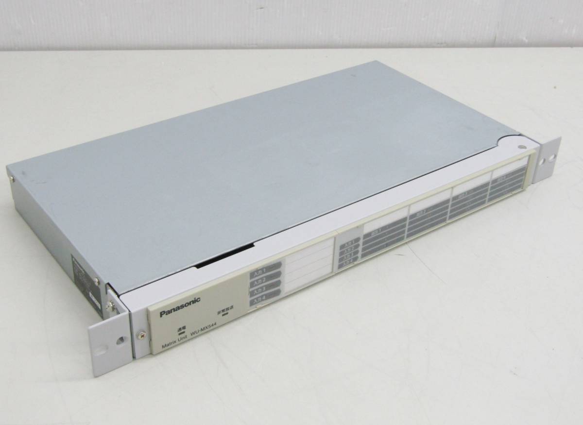 △ 業務用放送機材|Matrix Unit 入力 マトリクス ユニット|Panasonic