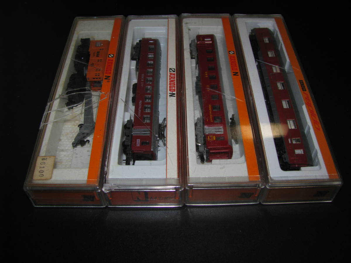 アーノルドなど鉄道模型Nゲージ4両セット　中古_画像7