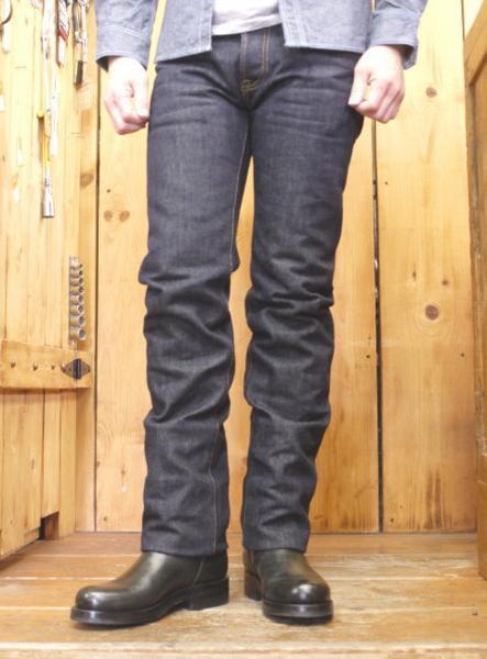 新品 アイアンハート 666S-21オンス セルビッチデニム スリムストレート 28 ironheart slimstraightdenim_画像2