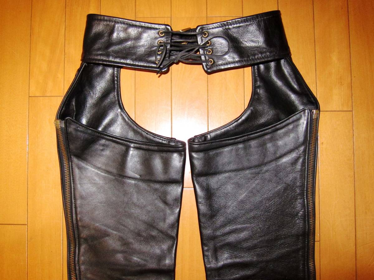 サイズ21 vanson バンソン レザー チャップス パンツ 【10%OFF】 nods
