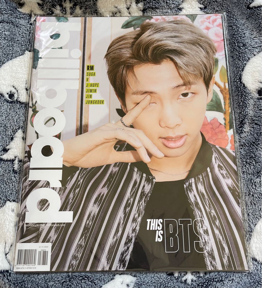 BTS billboard 表紙　RM