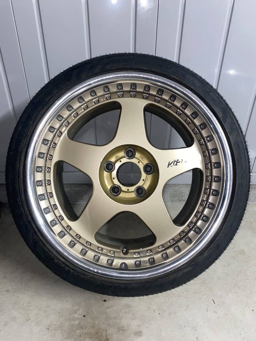 Yahoo!オークション - 18インチ SSR ケーニッヒ 2本セット 10J+17