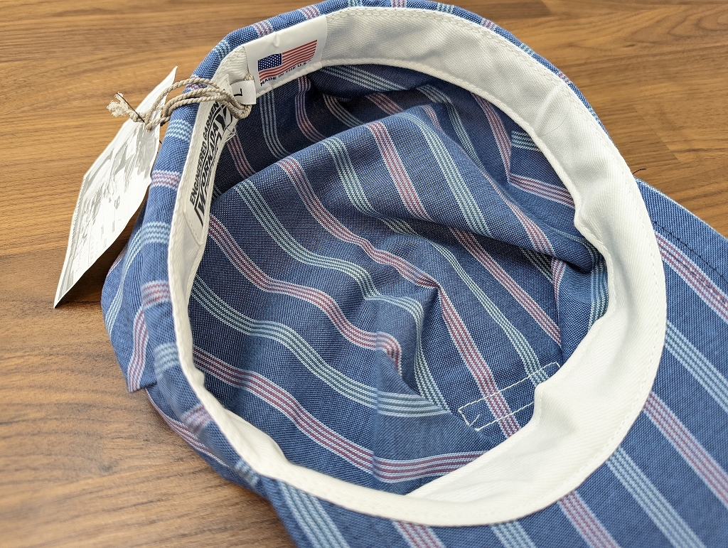 Engineered Garments L エンジンアドガーメンツ キャスケット USA製 ストライプ ブルー(エンジニアド ガーメンツ)|売買されたオークション情報、yahooの商品情報をアーカイブ公開 - オークファン(aucfan.com) Engineered Garments L エンジンアドガーメンツ キャスケット USA製 ストライプ ブルー(エンジニアド ガーメンツ)|売買されたオークション情報、yahooの商品情報をアーカイブ公開 - オークファン(aucfan.com)