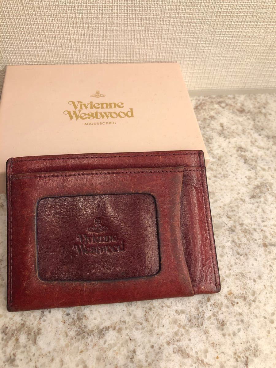 Vivienne Westwood ヴィヴィアンウエストウッド　パスケース　定期入れ　カードケース