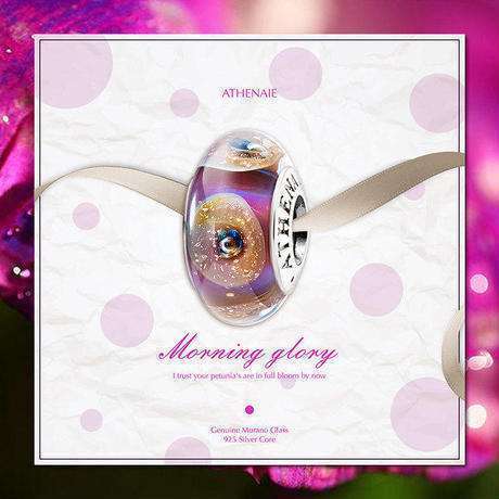 ATHENAIE ... совместимость  ...   серебристый 925  Murano  стекло  Murano 925Silver Charm Bead Fit Pandora  золотой  shell 