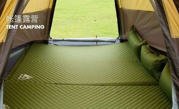 HEWOLF 屋外 188×65×5 シングル 自動膨張式 クッションパッド 厚手 マットレス テント キャンプ ベッド　選べる2カラー_画像4