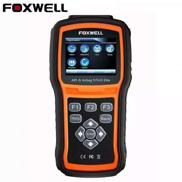 Foxwell NT630 スキャンツール 故障診断機 OBD2 4システム トランスミッション ABS エアバッグ エンジン 日本語対応_画像1