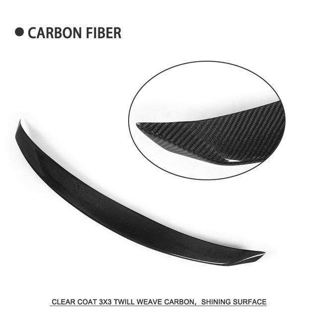 Carbonー Fiber Rear trunk boot lip spoiler Wing for Infiniti G25 G35 G37 4 Door 2006-2013 Car Styling_画像3