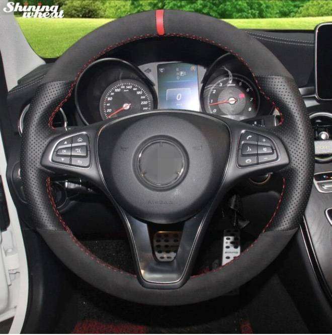  Mercedes Benz - steering wheel cover Mercedes-Benz C180 C200 W205 C300 B200