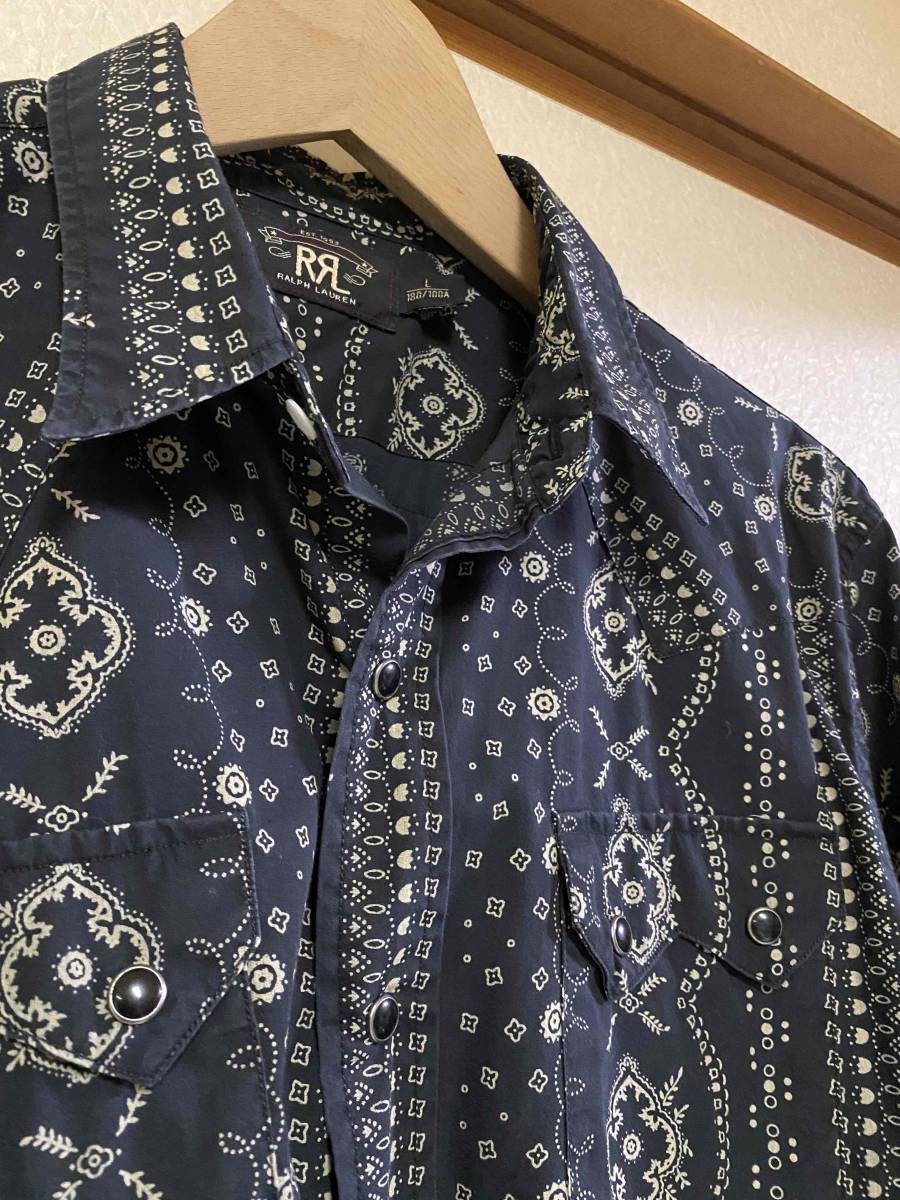 Rrl Santafe Print Western Shirts ダブルアールエル ブラックコットン プリントシャツ Size L トップス 売買されたオークション情報 Yahooの商品情報をアーカイブ公開 オークファン Aucfan Com Rrl Santafe Print Western Shirts ダブルアールエル ブラックコットン プリントシャツ Size L トップス 売買されたオークション情報 Yahooの商品情報をアーカイブ公開 オークファン Aucfan Com