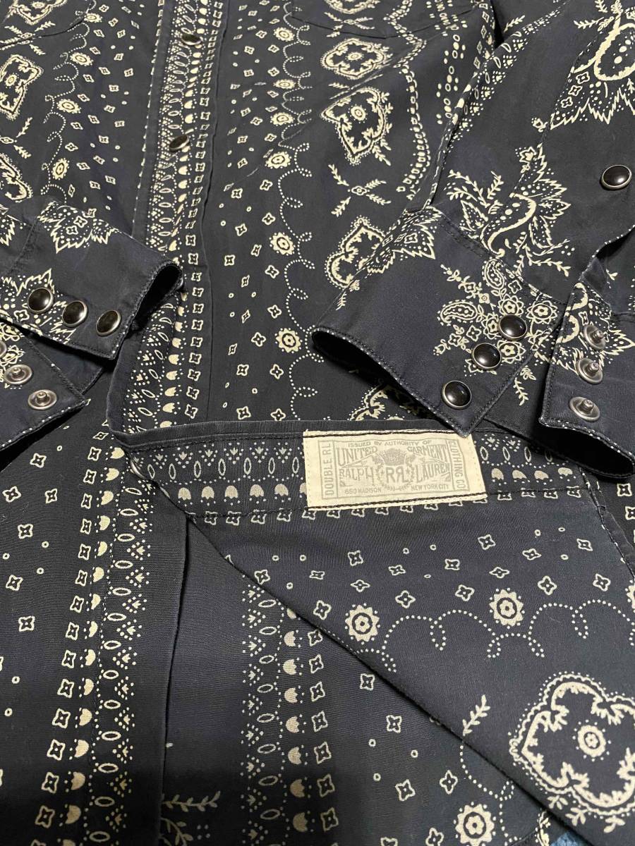 Rrl Santafe Print Western Shirts ダブルアールエル ブラックコットン プリントシャツ Size L トップス 売買されたオークション情報 Yahooの商品情報をアーカイブ公開 オークファン Aucfan Com Rrl Santafe Print Western Shirts ダブルアールエル ブラックコットン プリントシャツ Size L トップス 売買されたオークション情報 Yahooの商品情報をアーカイブ公開 オークファン Aucfan Com