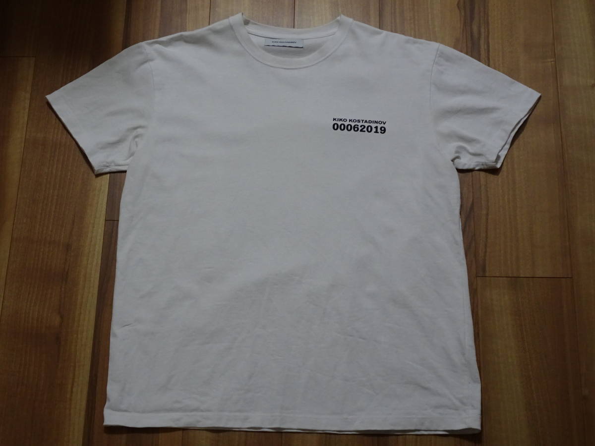 送料無料 美品 Kiko Kostadinov ◇ 19SS/ INTERVIEWS BY THE RIVER TEE