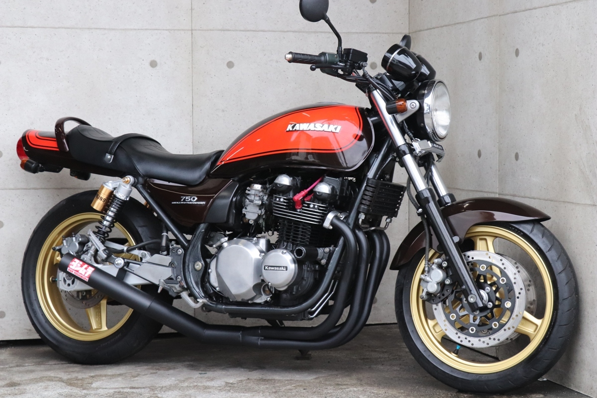 横浜~ Kawasaki ゼファー750 平成16年式 C9 Z2火の玉カラー 横浜~ Kawasaki ゼファー750 平成16年式 C9 Z2火の玉カラー