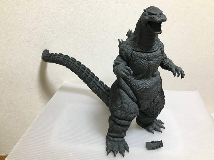 ビリケン商会 ゴジラ1992 バトゴジ 組み立て途中品 箱なし ゴジラVS