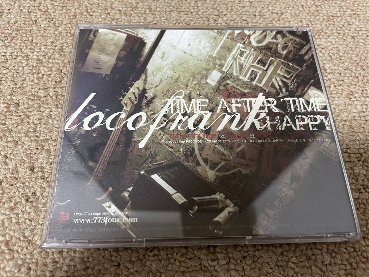 locofrank TIME AFTER TIME / HAPPY　ロコフランク_画像2