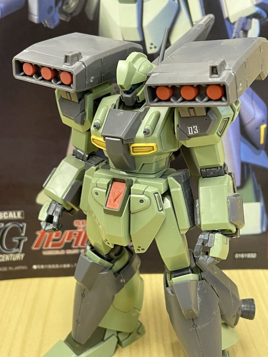 プラモデル　ガンプラ　ガンダムユニコーン　HGUC 1/144 スタークジェガン　素組完成品　一部未組立_画像2