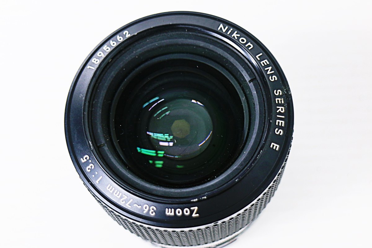 ◯佐川60サイズ O4v49 Nikon EM NIKON LENS SERIES E Zoom 36-72mm F3.5 カメラ 一眼レフ シャッター○ その他動作未確認_画像6