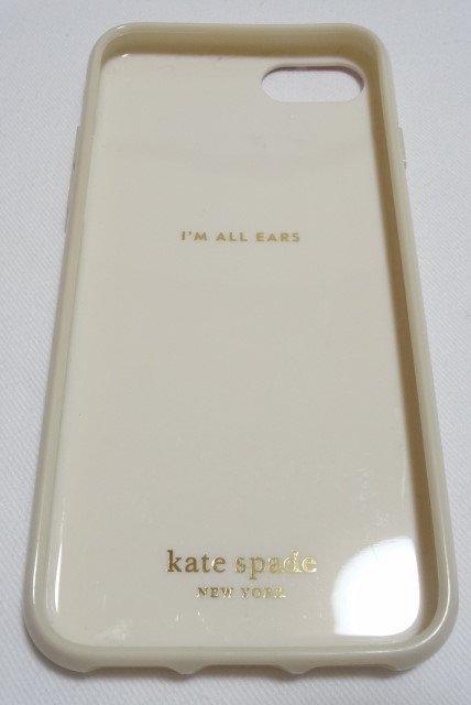 ■kate spade iphone 8/SE(第2世代)（第3世代） ケース 赤/白 ケイトスペード■_画像3