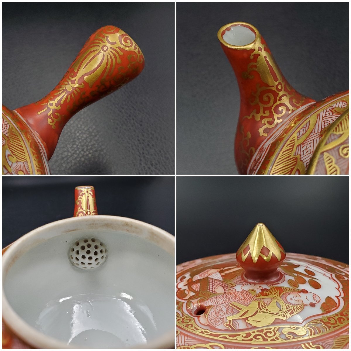 宝蔵】明治の逸品 最高峰 加賀九谷 樋口弥三松 七十二才 細密 宝蔵】明治の逸品 最高峰 加賀九谷 樋口弥三松 七十二才 細密