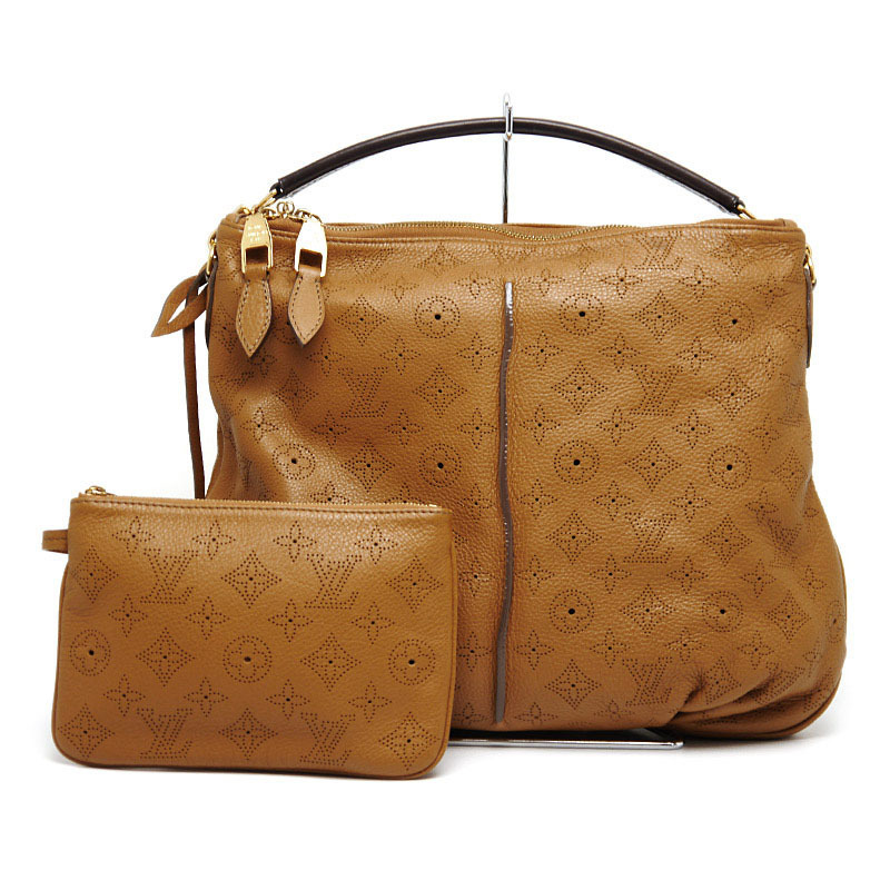 ルイヴィトン Louis Vuitton LV セレネPM M94212 マヒナ ショルダーバッグ 2WAY キャラメル ブラウン ストラップ・ポーチ・保存袋他_画像1