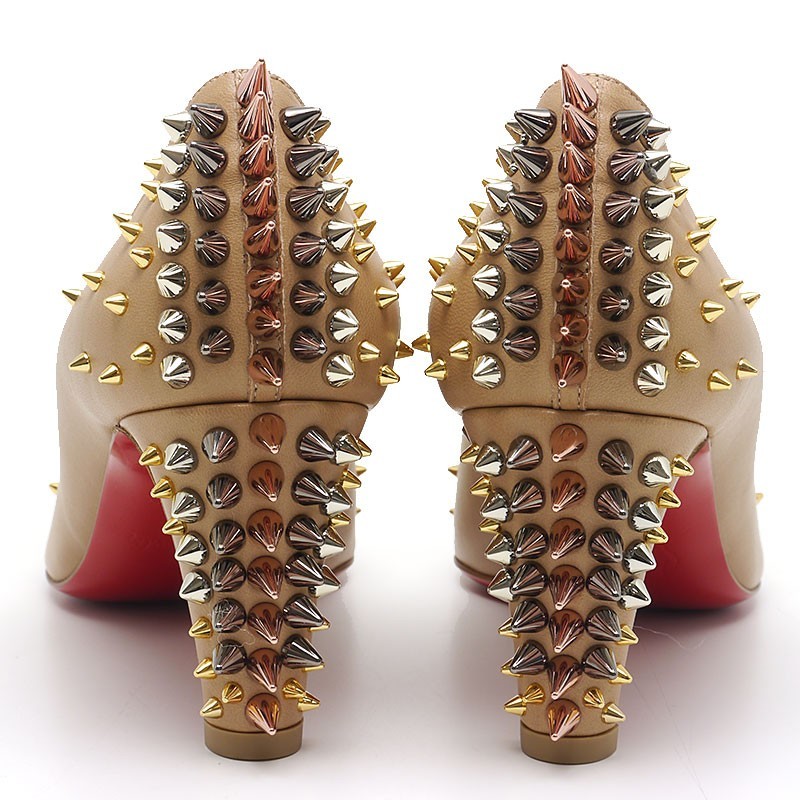 未使用|クリスチャンルブタン Christian Louboutin レザーパンプス
