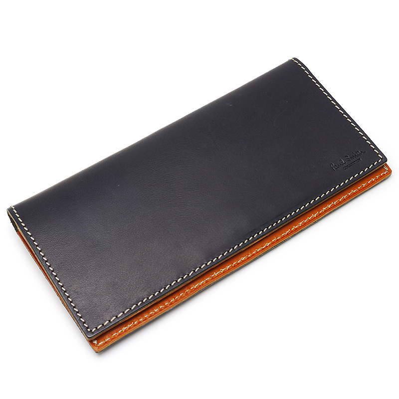未使用|ポールスミス Paul Smith PCステアレザー 2つ折り長財布