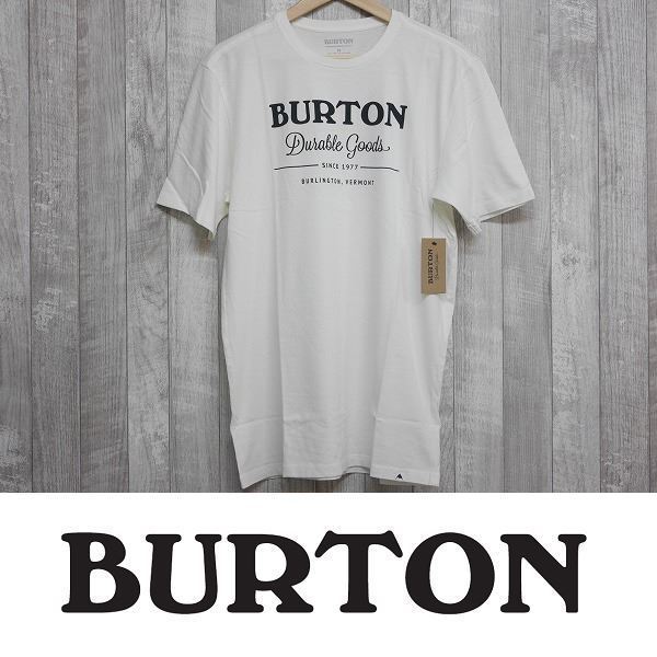 【新品】20 BURTON DURABLE GOODS SHORT SLEEVE T SHIRT Tシャツ S White 正規品_画像1