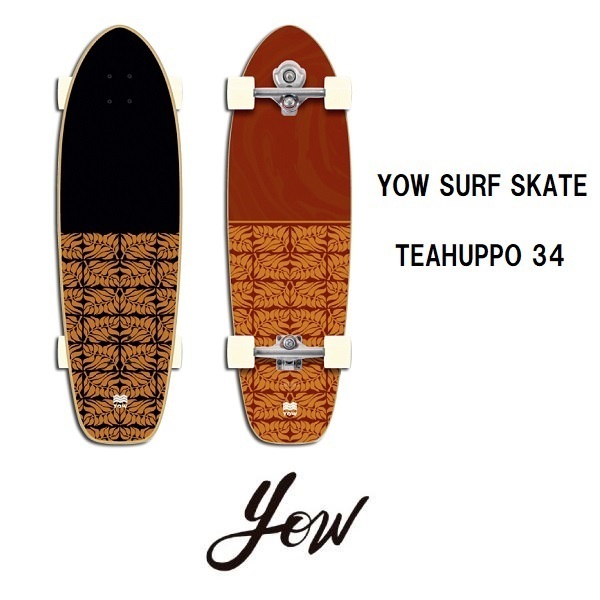 [ новый товар ]22 YOW SURF SKATE TEAHUPPO 34 - S5 Complete внутренний стандартный товар yau Surf skate 