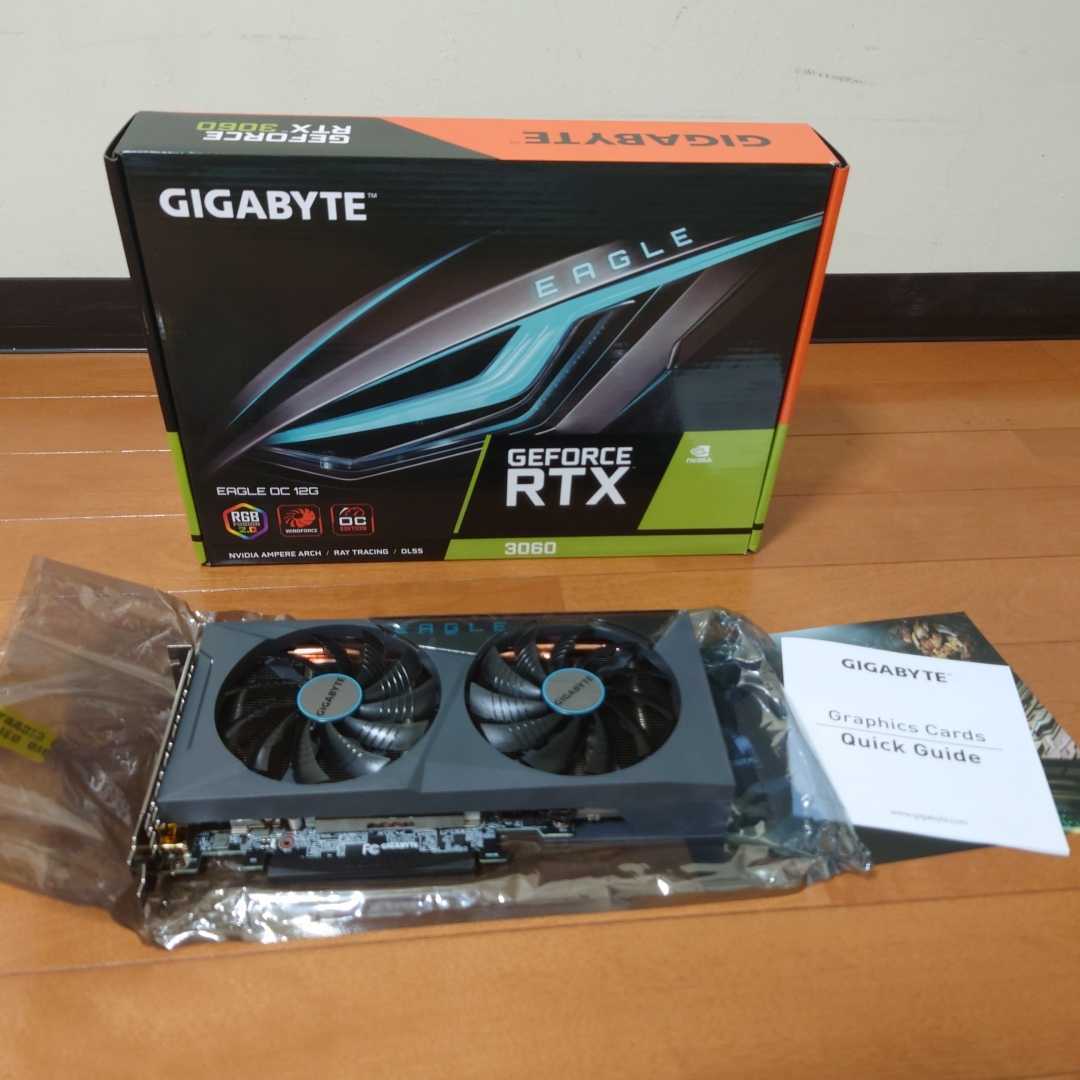 gigabyte RTX3060 eagle oc 12GB 動作OK GeForce GTX グラボ _画像1