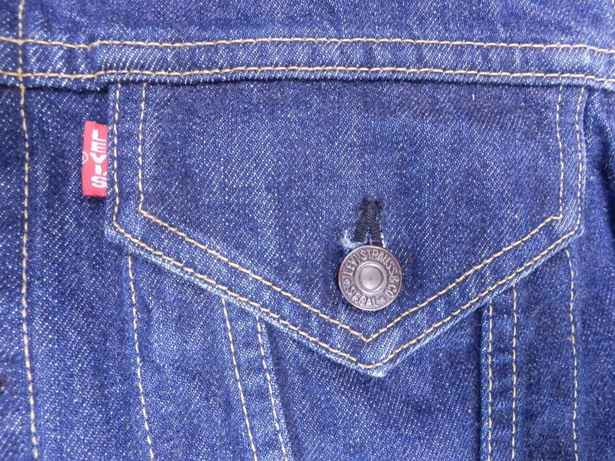 Levi’s リーバイス 71557 デニムジャケット インディゴブルー size:38 囗T巛_画像5