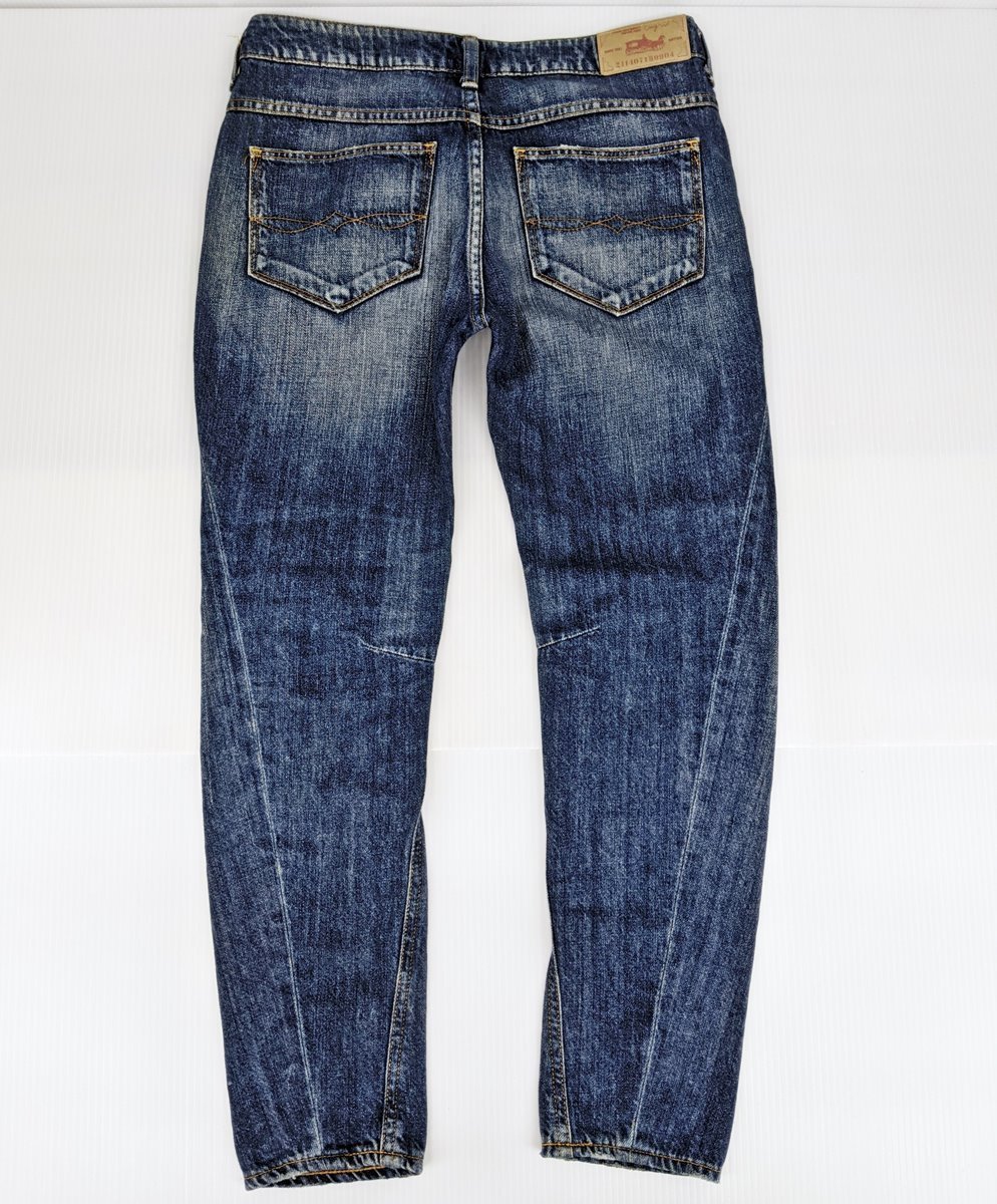 Ungrid アングリッド スキニーフィット ダメージデニム レディース サイズ25 リベット装飾 skinny-fit damaged denim pants jeans_画像7