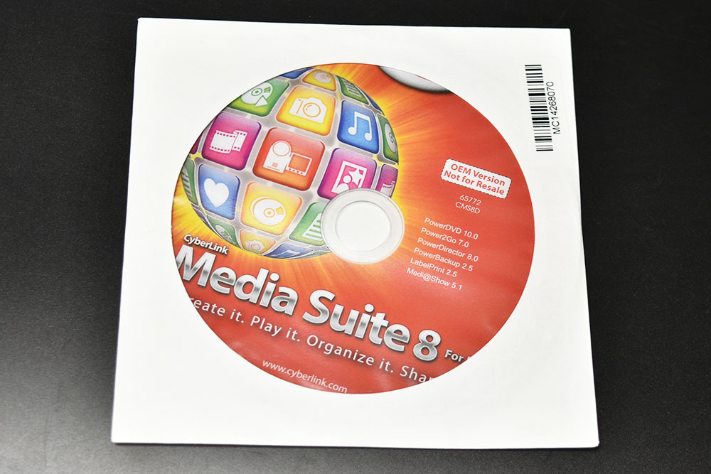 未開封 Media Suite 8 For DVD mouse computer_画像1