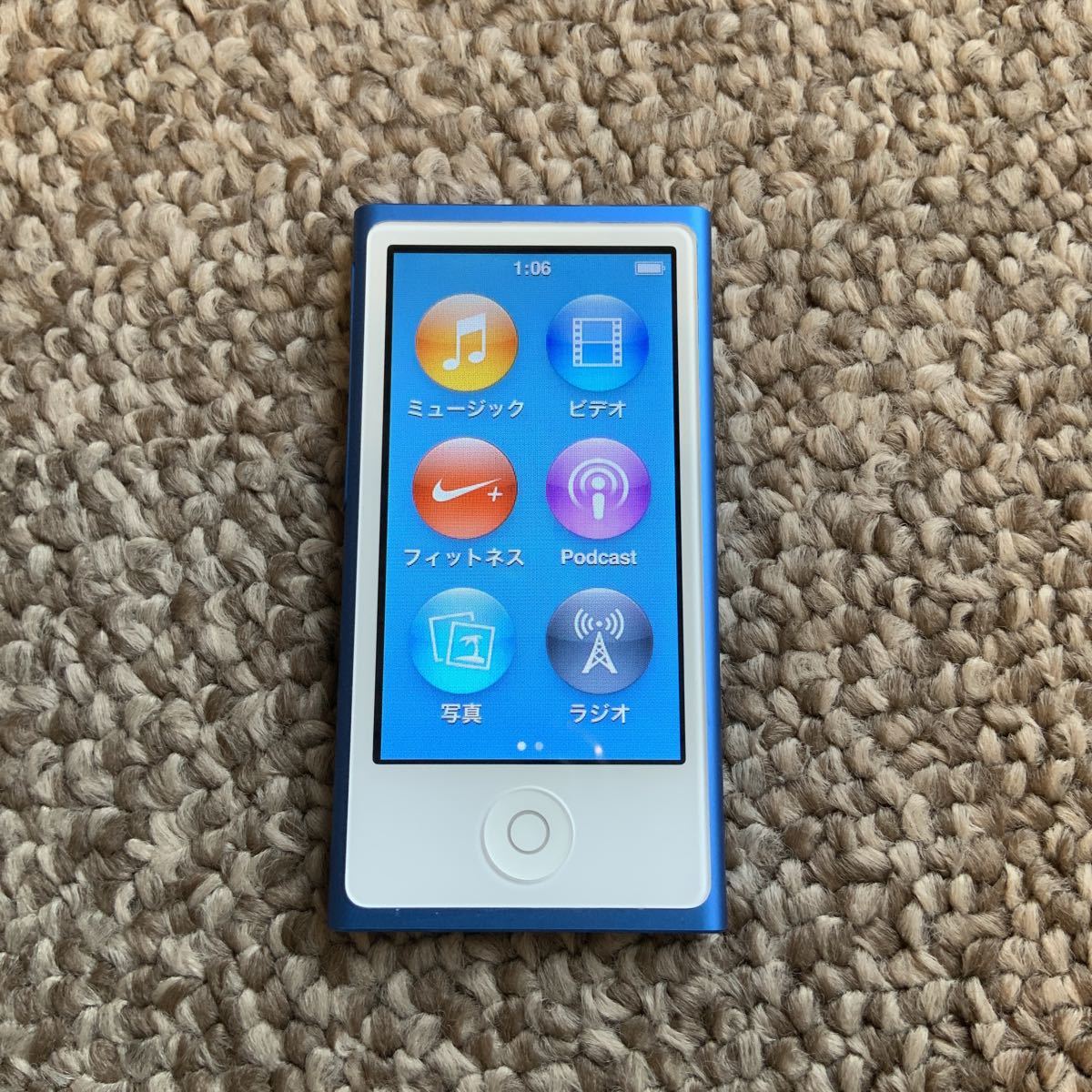 1ヶ月利用】iPod nano 第7世代 16GB アップル アイポッドナノ