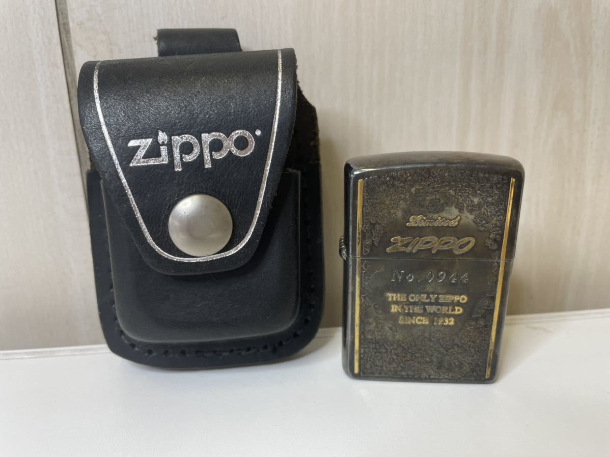 ZIPPO ジッポーライター Limited No 0944 THE ONLY ZIPPO IN THE WORLD 