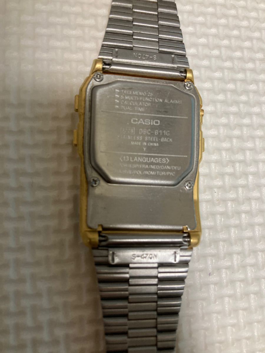 CASIO DATA BANK ILLUMINATOR データバンク カシオ 腕時計
