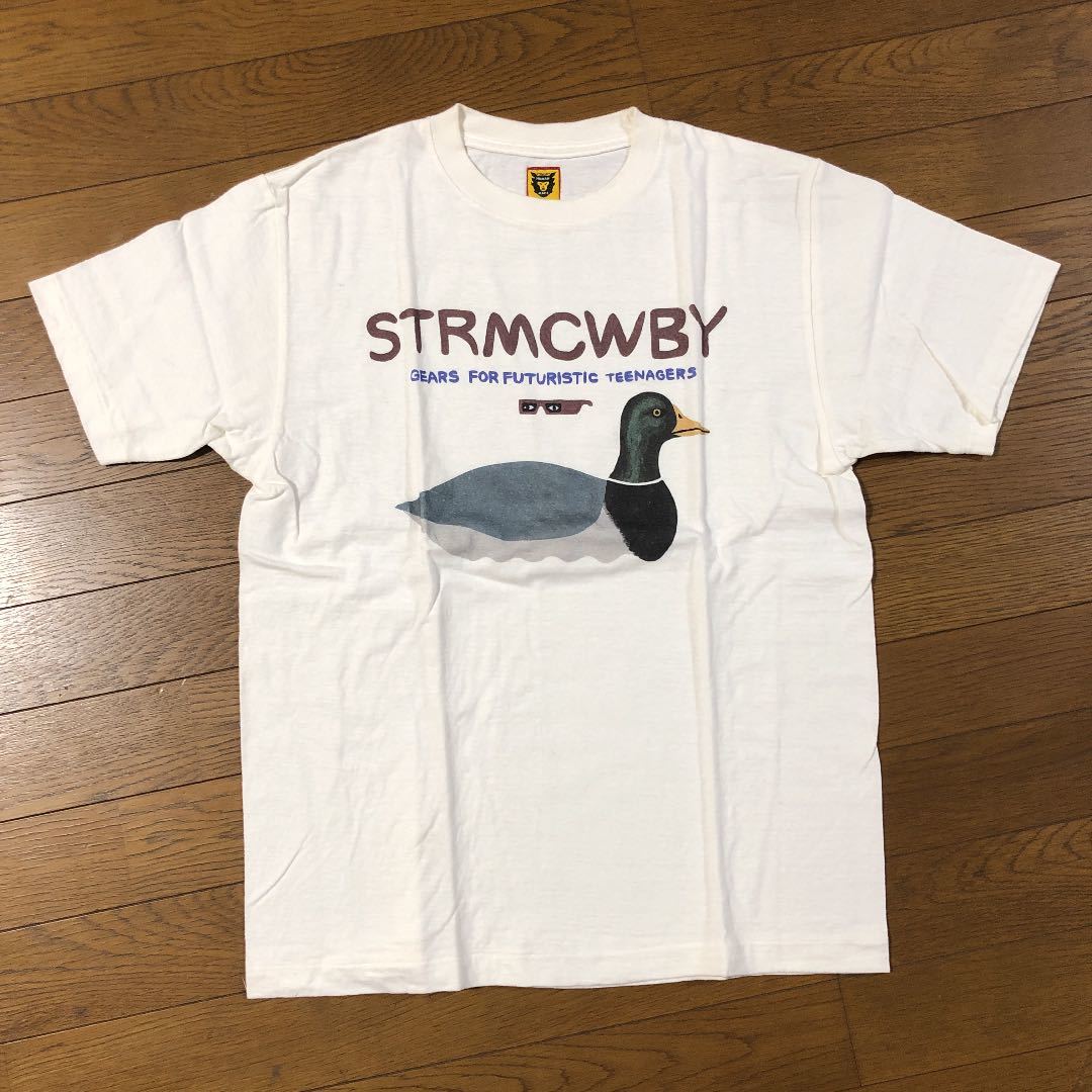 お礼や感謝伝えるプチギフト スケシン 白(M) Tシャツ MADE HUMAN 初期