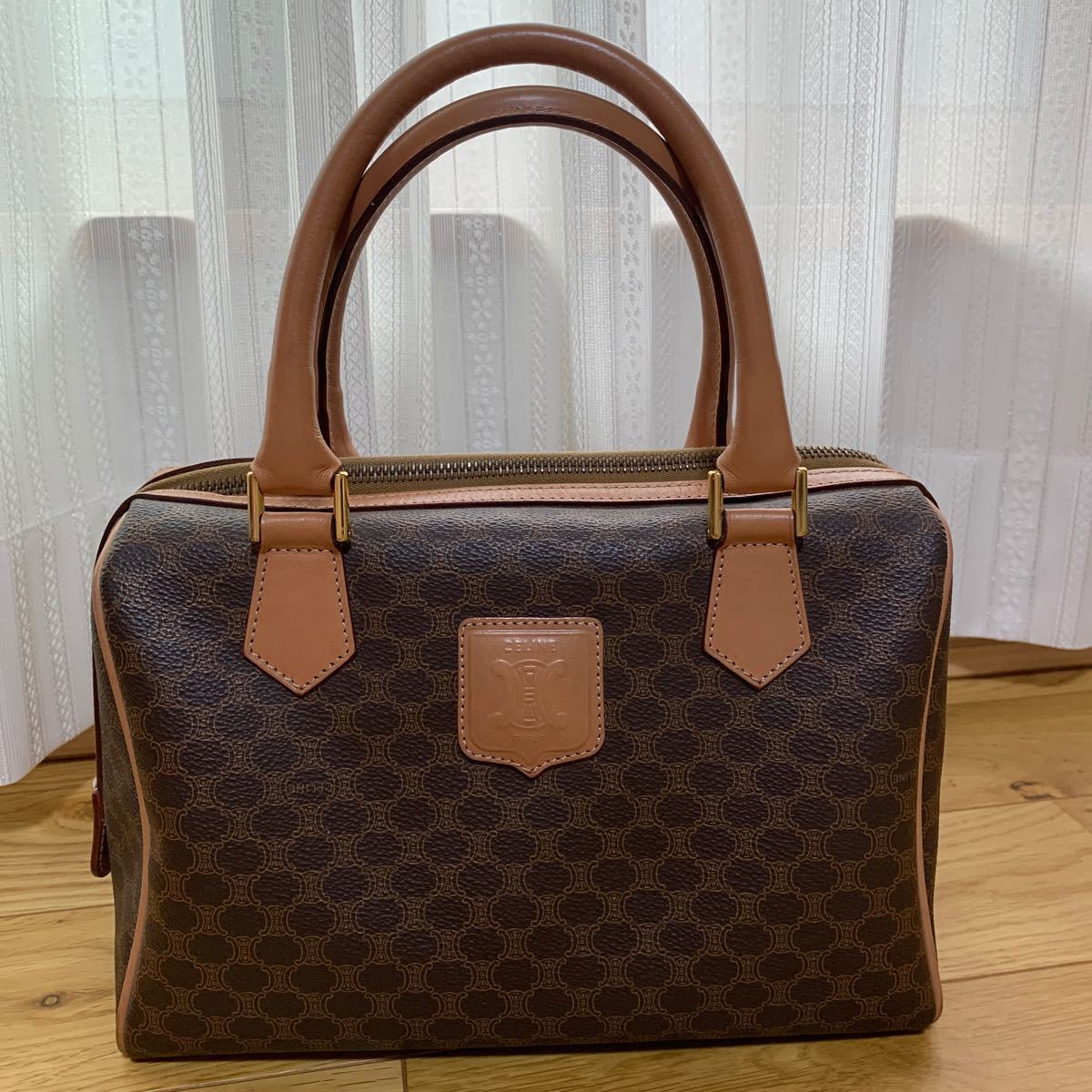 最大80%オフ! CELINE ミニボストンバッグ マカダム柄 美品