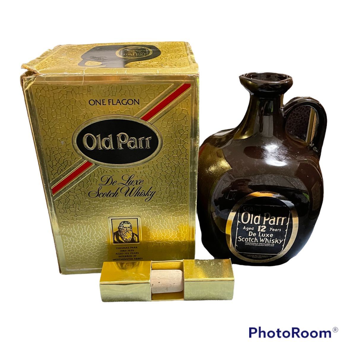 1980年代　古酒 陶器ボトル オールドパー 12年 750ml 43度 スコッチウイスキー Old Parr ビンテージ レア物