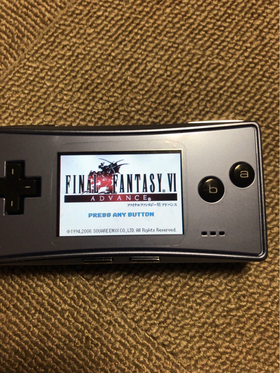 ff FF ファイナルファンタジー　1 2 4 5 6 GBA ゲームボーイアドバンス