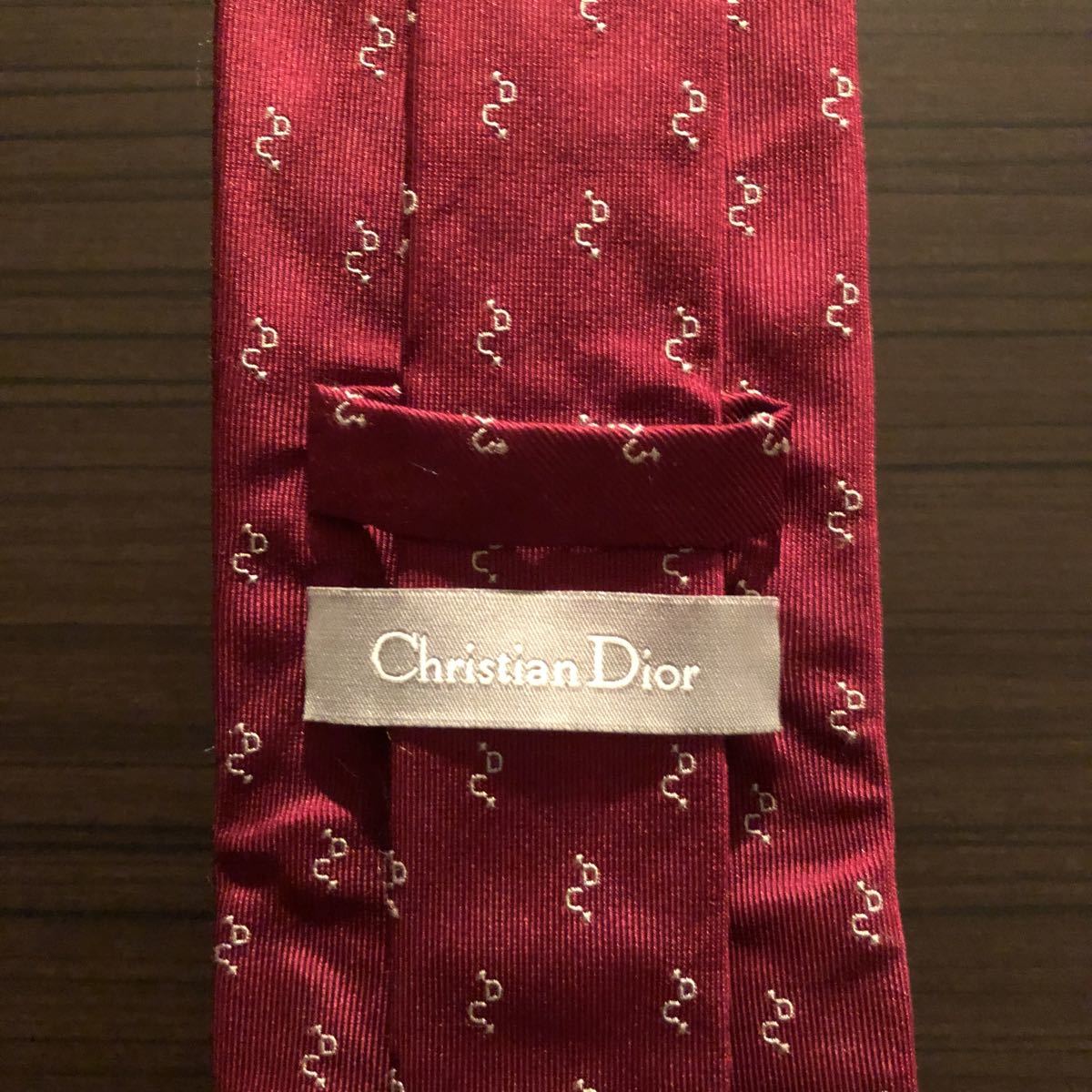 美品 イタリア製 Christian Dior クリスチャン ディオール ネクタイ