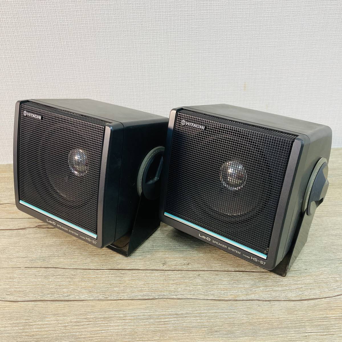 Yahoo!オークション - HITACHI Lo-D スピーカーペア HS-S7 卓上 Yahoo!オークション - HITACHI Lo-D スピーカーペア HS-S7 卓上