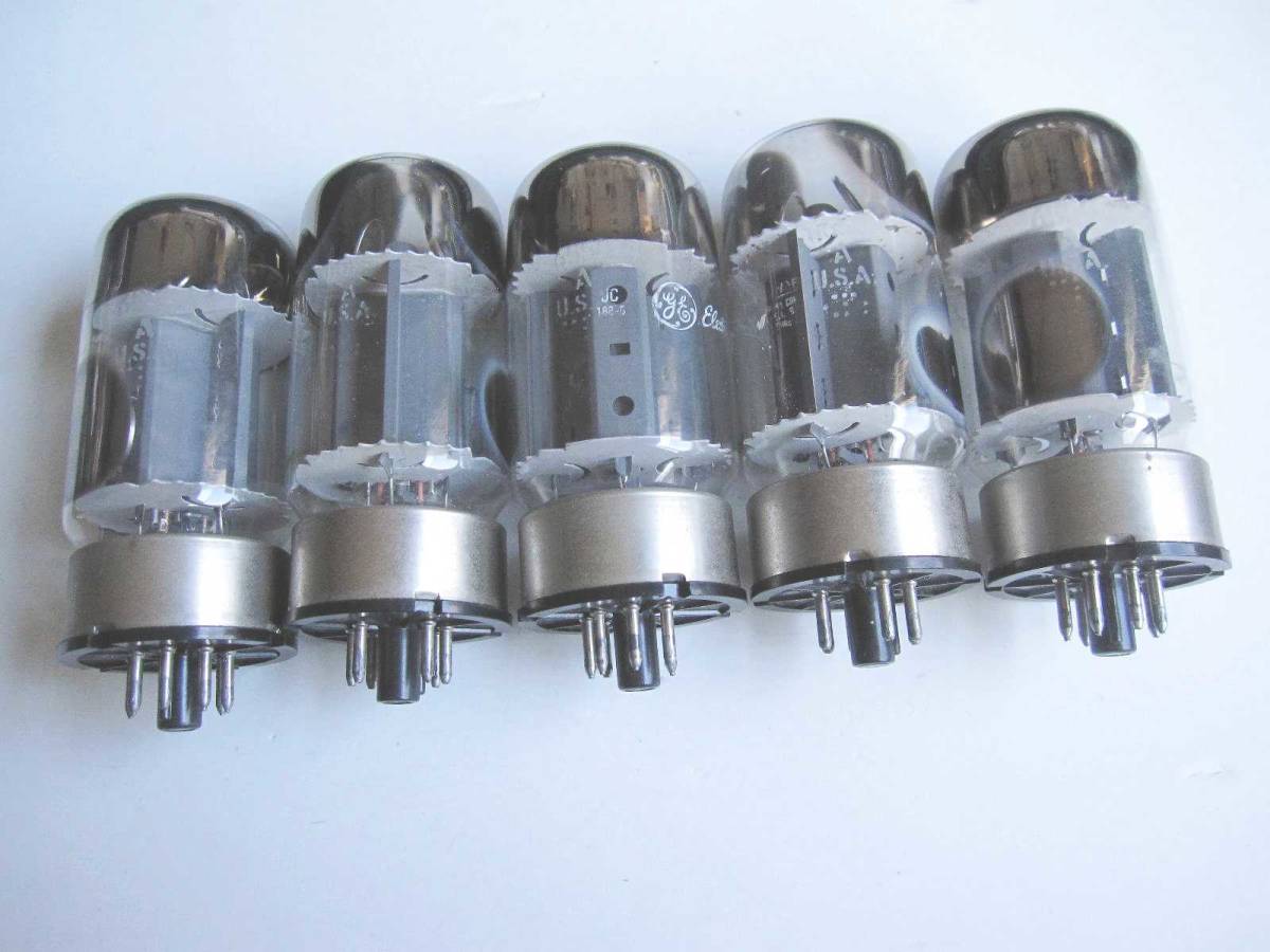 真空管】General Electric ゼネラルエレクトリック 6550A U.S.A JC 188